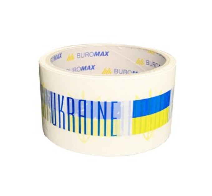 Клейка пакувальна стрічка, 48мм x 35м, "Україна"