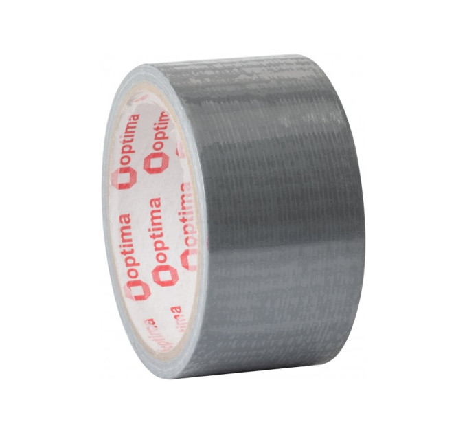 Стрічка клейка армована "Duct tape" 48мм х 10м Optima