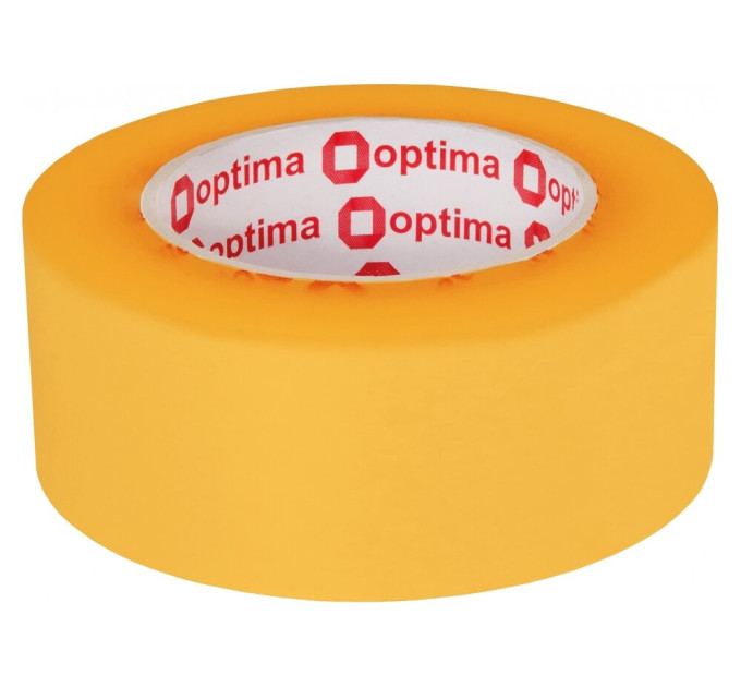Стрічка клейка двостороння на ПП основі 48мм х 10м Optima