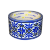 Клейка пакувальна стрічка, 48мм x 35м, ВИШИВАНКА синя