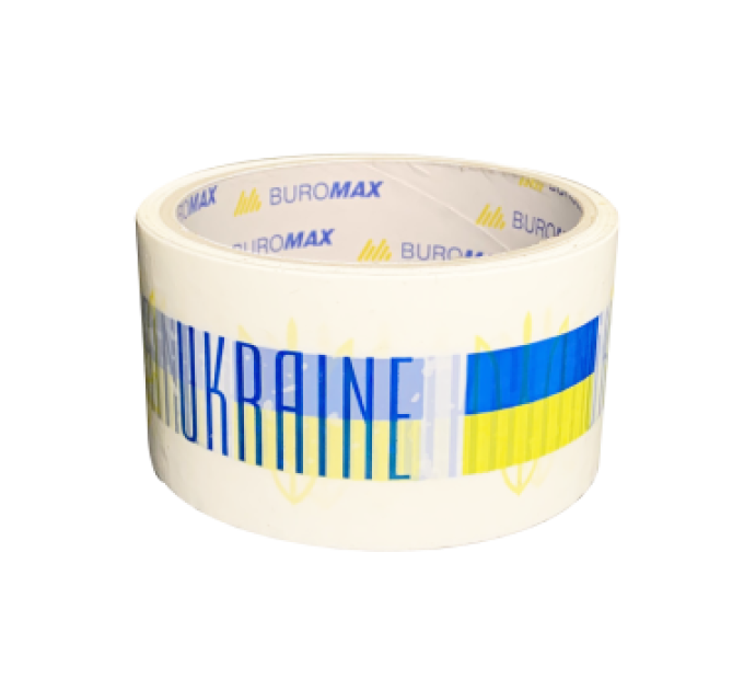Клейка пакувальна стрічка, 48мм x 35м, "Україна"