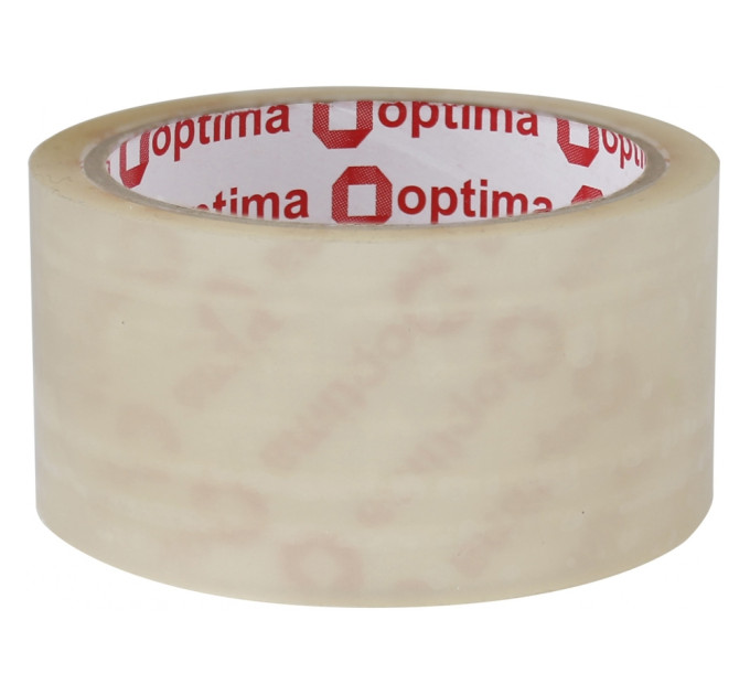 Стрічка клейка пакувальна (скотч) Optima Extra, прозора, 48мм*35м