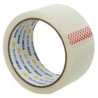 Клейка пакувальна стрічка, 48 мм x 45 м, прозора, по 6 шт.