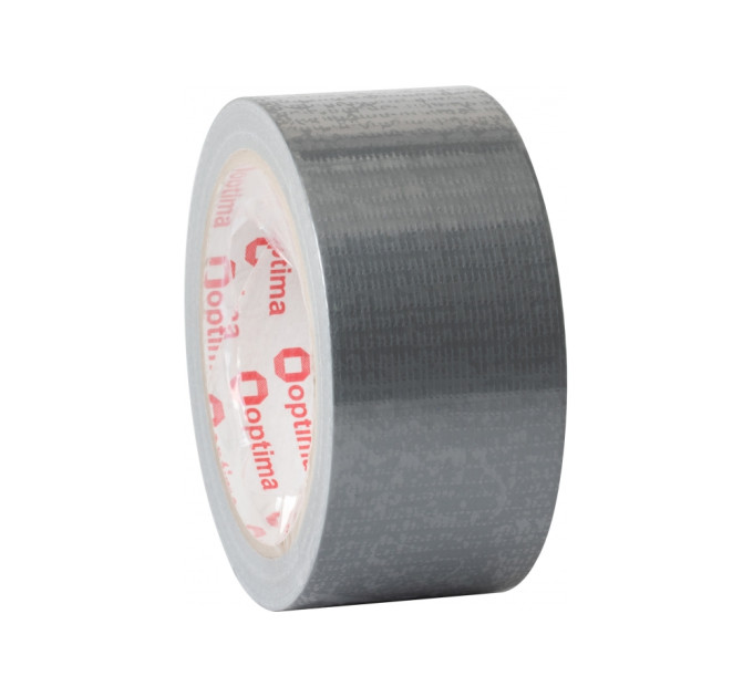 Стрічка клейка армована "Duct tape" 48мм х 20м Optima